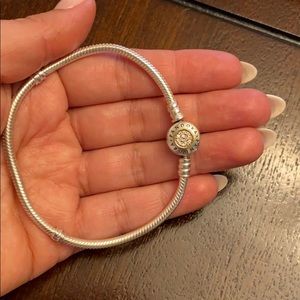 🔥 SOLD Pandora Moments Logo Clasp Bracelet